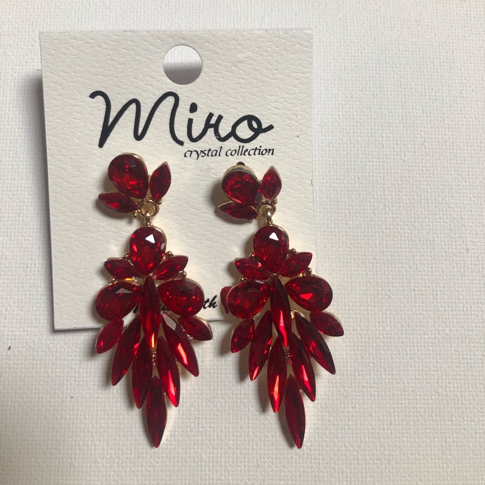 Red Dragon Earrings